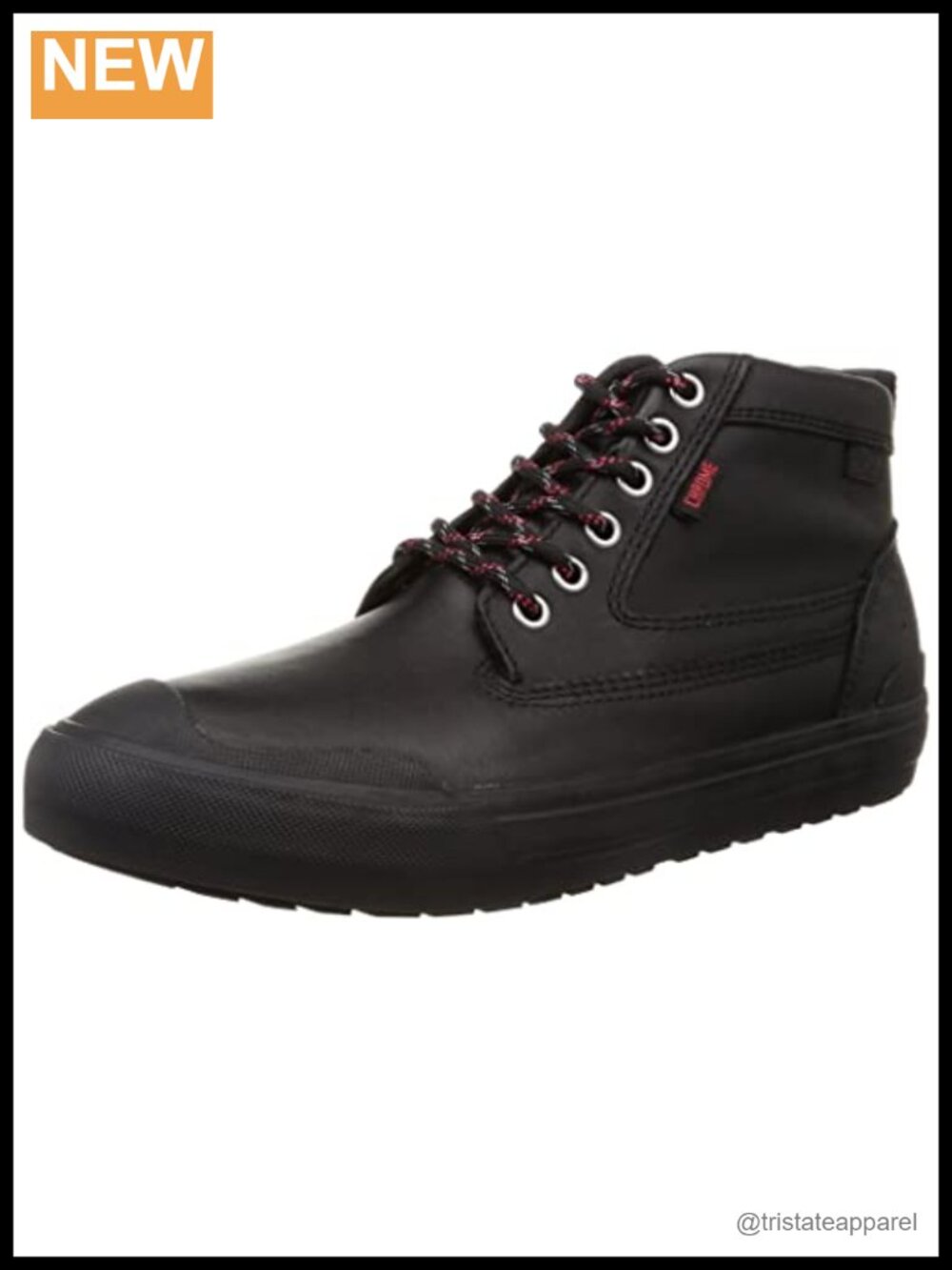Waterproof Full-Grain Leather Work Boots Slip Resistant Lace-Up
